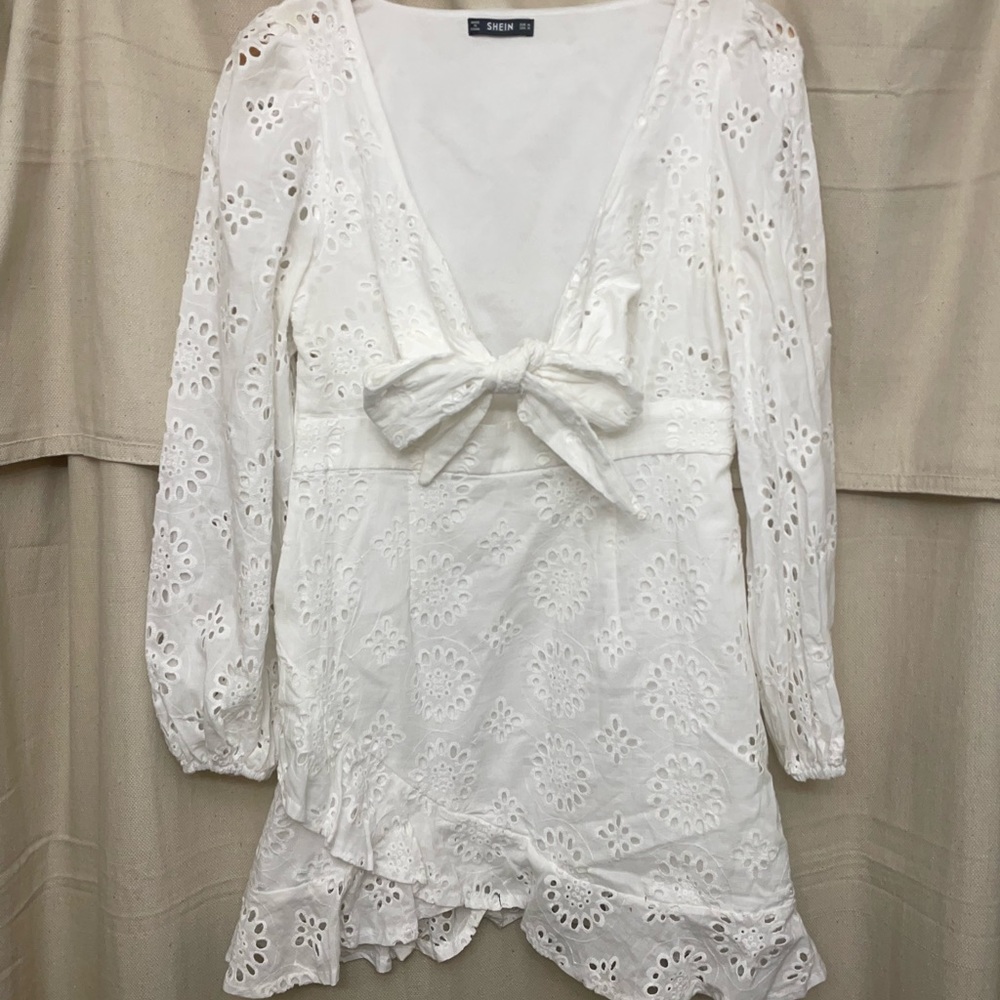 White Shein Mini Dress